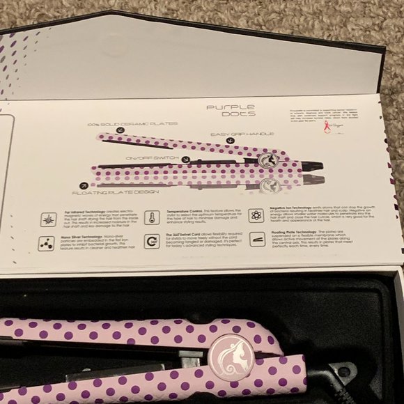 ProCabello Purple Dots Flatiron - Picture 4 of 9